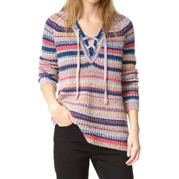 Rebecca Minkoff Women's Chrissy Sweater XX-Small Multi Space Dye Stripe
