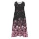 thumbnail image 4 of ICHUANYI Clearance Women's Summer Fashion Casual Printing Sleeveless Round Neck Pocket Dress(Black, M) ICHUANYI WER2023081112873, 4 of 5