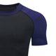 thumbnail image 4 of Ceisia Men's Compression Raglan Sleeve T-Shirt High Elastic Quick Dry Athletic Crew Neck Top Gift, 4 of 5