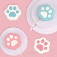 thumbnail image 3 of Mini Cat Paw-shaped Retractable Body Measure Tape with Push Button Retract Body Cloth Measuring Tape for Sewing Tailors, 3 of 13