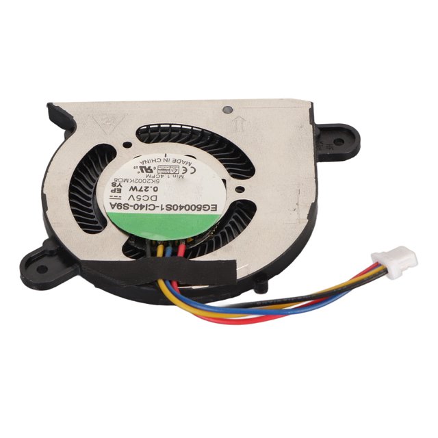 Laptop Cooling Fan, High Efficiency 4 Pin Power Connector Replace Laptop Cooling Fan for 0FRK0V for 9310 CPU Cooling Fan,GPU Cooling Fan,CPU GPU Cooling Fan