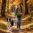 thumbnail image 6 of AuroraX Auto Retractable Dog Leash Dog Leash Brake Lock 16.4FT Nylon Lightweight Comfort Pet Supplies for Dog Cat Green, 6 of 6