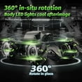 thumbnail image 6 of Remote Control Car, Spider RC Car Toy for Boys Girls Kids 4-6 7-12, Stunt Car with 360 Rotating and Double Sided, LED Lights, Music, 2Modular Batteries 40Mins, Gifts for Birthday Christmas, 6 of 8