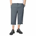 thumbnail image 1 of WILLBEST Pantalones Cortos para Hombre, Pantalones Cortos Cargo de Verano para Hombre, Pantalones Cortos Holgados de Seda de Hielo Transpirables, Pantalones Casuales, Modernos y Versátiles., 1 of 3