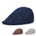 thumbnail image 2 of Boina de malla transpirable para hombre, gorra de verano, para primavera y otoño, para uso en todas las ocasiones, para personas de mediana edad y mayores, gorra de trabajo al aire libre, 2 of 6