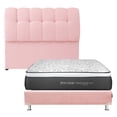 thumbnail image 1 of Colchón Matrimonial Trini + Box + Cabecera Nube Rosa, 1 of 8