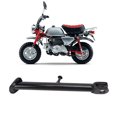 thumbnail image 3 of Motorcycle Side Stand, 225mm Length Metal Alloy Black Paint Coating Motorcycle Side Kickstand Simple Installation with Spring for Z50 Z50A Z50J Z50R, 3 of 7