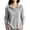 03# Gray, variant on Women's Knit Sweater Half Zip Winter Cozy Ribbed Pullover Chunky Cable Soft Oversized Fit Casual Holiday S-5XL