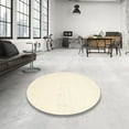 thumbnail image 3 of Ahgly Company Indoor Rectangle Contemporary Peach Beige Solid Area Rugs, 4' x 6', 3 of 6