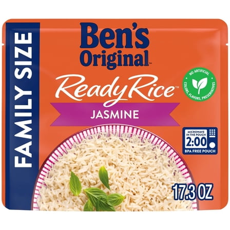 Ben's Original Jasmine Ready Rice Family Size - 17.3oz