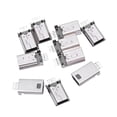 thumbnail image 1 of 10 piezas Mini USB Tipo B Macho 180 Grados 5 Pines SMD para Conector de Soldadura, 1 of 8