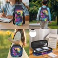 thumbnail image 3 of Garronmavis 4-Piece Kids Boys Backpack Set for Elementary School Use, Includes Backpack, Lunch Bag, Pencil Case, Water Holder Case, T-Rex Print School Bag for Daily Use, 3 of 8