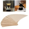 thumbnail image 1 of Café 40 unids/bolsa papel de filtro de café sin blanquear papel de pulpa de madera desechable forma de cono para cafetera de goteo ANGGREK Otros, 1 of 8