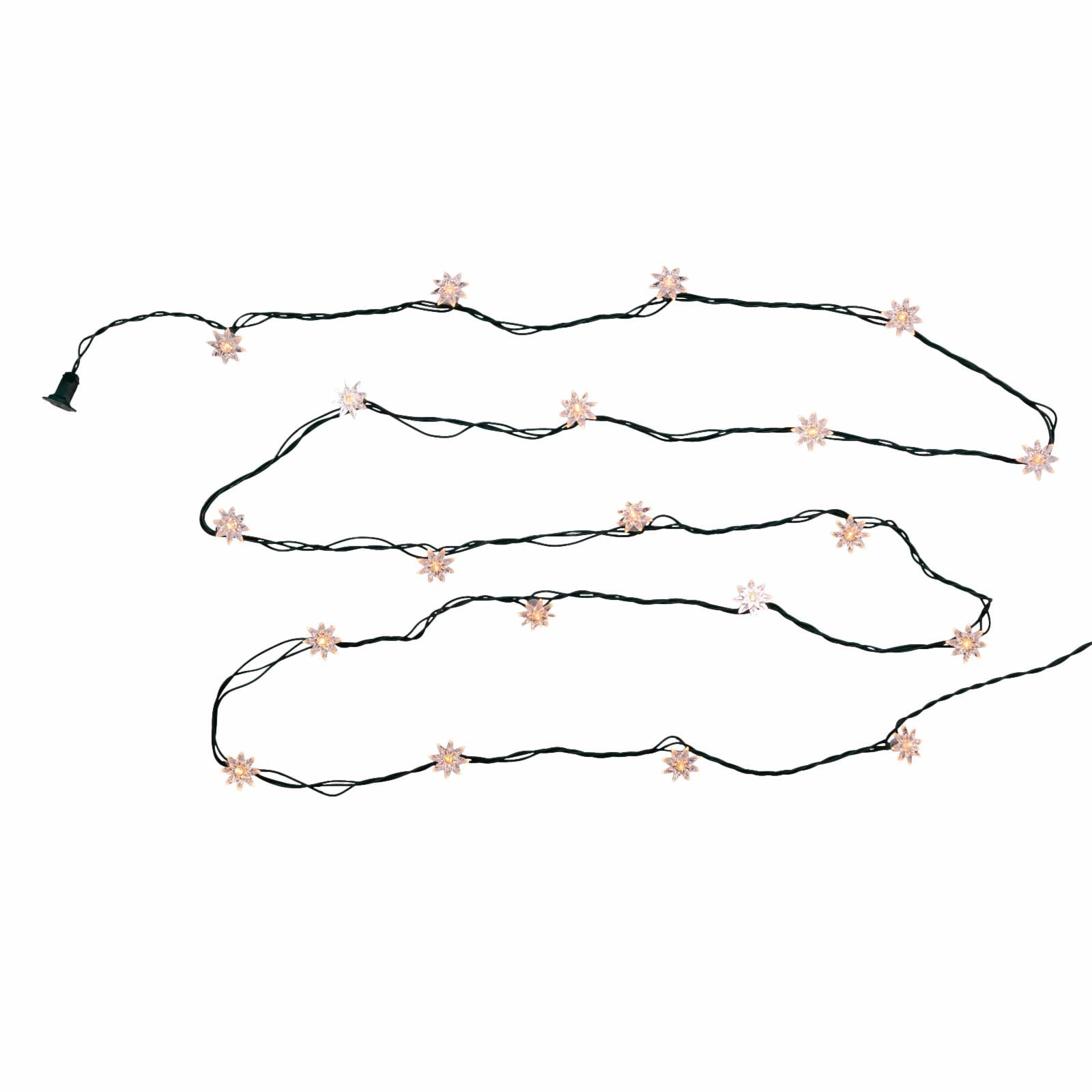 Kurt S. Adler UL 20-Light Flower String Light Set (UL4335) – Indoor & Outdoor Decorative Lighting