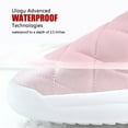 thumbnail image 5 of ulogu Women Snow Boots Winter Shoes Slip On Boots for Women Waterproof Booties Comfortable Outdoor Anti Slip Shoes (Women Size 8, Pink), 5 of 7