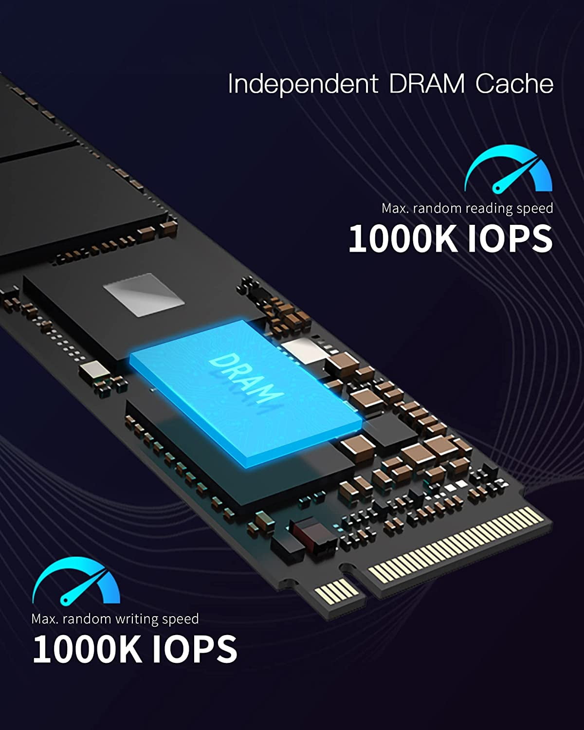 Acer Predator GM7000 1TB NVMe Gen4 Gaming SSD, M.2 2280, PS5