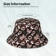 thumbnail image 3 of Balery Butterfly Sombreros para el sol para hombre y mujer, sombrero de pescador con UPF 50+, 3 of 6