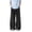 Black, variant on Kureaily Summer New Men's Ice Silk Imitation Inen Drape Casual Straight Pants Wide Leg Mopping Pants