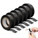 thumbnail image 1 of Electrical Tape, 6 Pieces Electrician Tape, 19mm * 20m Electrical Insulation Tape for Wiring Projects and Repairs (Black), 1 of 4