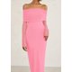 thumbnail image 5 of Vestido PRETTYGARDEN Maxi Ajustado con Hombros Descubiertos y Mangas Largas Rosa M, 5 of 8