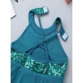 thumbnail image 5 of iEFiEL Girls Sequins Dance Leotard Dress Stage Performance Costume Dress, 5 of 7