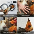 thumbnail image 3 of Gaeub Vintage Colorful Flower Puppy Print Door Mat with Heavy Duty Backing,Welcome Mats for Entryway, Flannel Anti-Slip Doormat, Garge Porch Entryway Mat,16x24in Outdoor Indoor Welcome Mat, 3 of 7