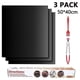 thumbnail image 1 of Tapetes para parrilla de barbacoa, tapetes para parrilla reutilizables antiadherentes, 3 uds., 1 of 5