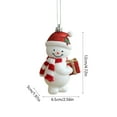 thumbnail image 3 of Christmas Decorations Bulk Set - Unbreakable Plastic Holiday Ornaments with Hooks for Indoor/Outdoor Tree Decorating - Perfect Stocking Stuffers & Party Favors, 3 of 6