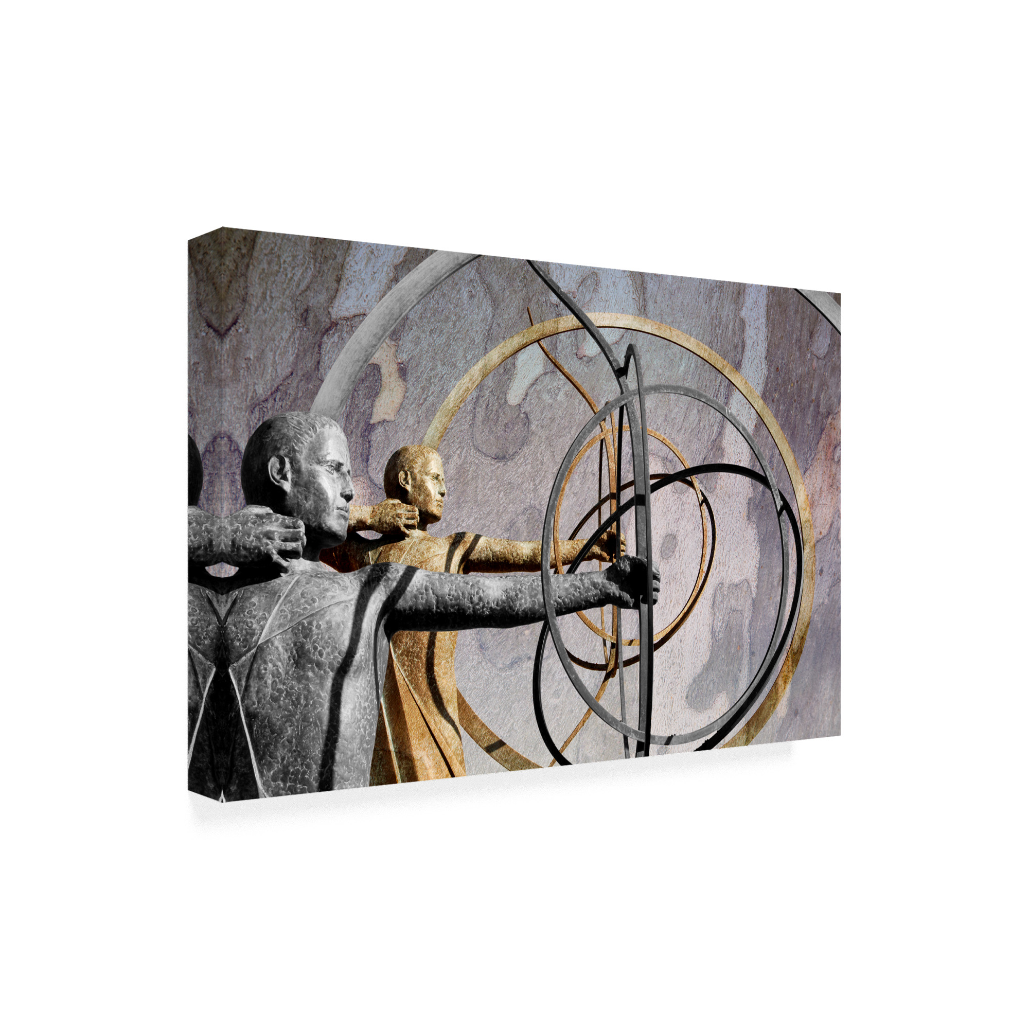 Trademark Fine Art 'Silver And Gold Scottsdale Arizona Color' Canvas Art by Monte Nagler
