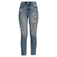 thumbnail image 6 of No Boundaries Juniors' Super High Rise Mom Jeans, 6 of 6