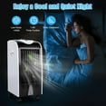 thumbnail image 6 of Giantex Evaporative Air Cooler, Portable Cooling Fan w/Humidifier for Home Office Dorms, 6 of 8
