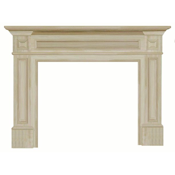 The Classique 50" Fireplace Mantel Unfinished