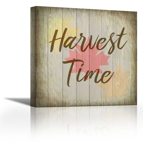 Harvest Time - Contemporary Fine Art Giclee on Canvas Gallery Wrap - wall décor - Art painting - 32 x 32 Inch - Ready to Hang