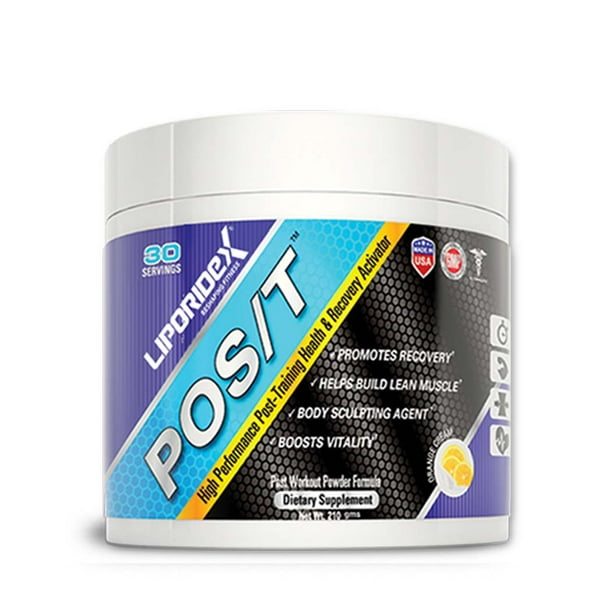 Liporidex POS/T POST WORKOUT RECOVERY POWDER SUPPLEMENT