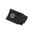 thumbnail image 1 of A/C Control Button, Climate Control Panel  ABS Durable Wearproof Practical  For Repair Replacement For 1 Series E87 2004-2011, 1 of 8