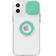 thumbnail image 1 of IBAOLE Étui de Protection Transparente avec Support Anneau Couleur Bonbon pour iPhone (Jaune, iPhone 8/7 / SE) MintiPhone 11 Pro Max, 1 of 6