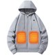 thumbnail image 2 of Ropa Cálida Invierno Con Calefacción Sudaderas Capucha Informales Eléctrica, 2 of 9