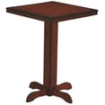 thumbnail image 1 of 30 x 30 x 42 Po Table de Pub Carrée - Marron, 1 of 1