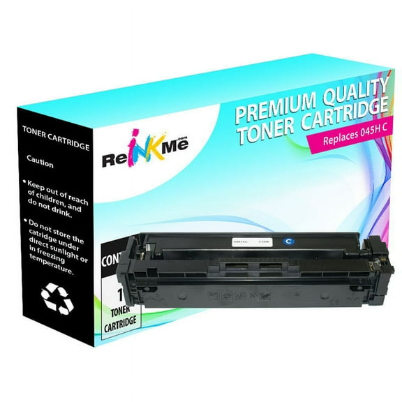 ReInkMe Compatible 045 Cyan Toner Cartridge for Canon LBP612Cdw MF632Cdw