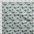 thumbnail image 4 of oneOone Viscose Chiffon Green Fabric Floral & Craft Projects Decor Fabric Printed By The Yard 42 Inch Wide, 4 of 5