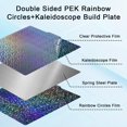 thumbnail image 2 of Build Plate IdeaFormer-3D Smooth Rainbow Circles para Bambu Lab, 2 of 7