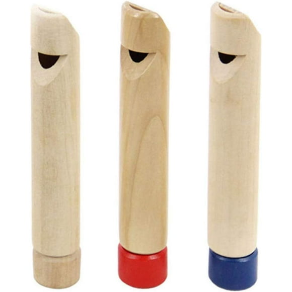 3PCS Slides for Kids Whistle for Children Wooden Train Whistles Toy Musical Instruments