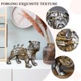 thumbnail image 2 of Estatua de perro mecánica de resina, artesanía, figura de dragón mecánico para estudio de oficina JShteea Libre de BPA, 2 of 6