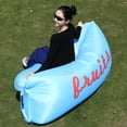 thumbnail image 1 of Cama de aire portátil para acampar al aire libre, para playa, césped, parque, arena, saco de dormir, festival de música, sofá inflable, 1 of 6
