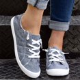 thumbnail image 3 of CAICJ98 Womens Tennis Shoes Women's Walking Shoes Slip On Sneakers with Memory Foam Arch Support,Grey, 3 of 5