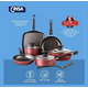 thumbnail image 2 of Batería De Cocina 10 Piezas Cinsa Magnífica Rojo Metálico, 2 of 5