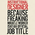 thumbnail image 3 of CafePress - Instructional Designer Job Title T Shirt - Men's Classic Graphic T-Shirt, 3 of 4