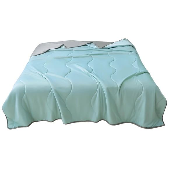 RKSTN air conditioning quilt 200x230cm Washable Cool Silk Air Conditioning Quilt Ideally Suited To Summer