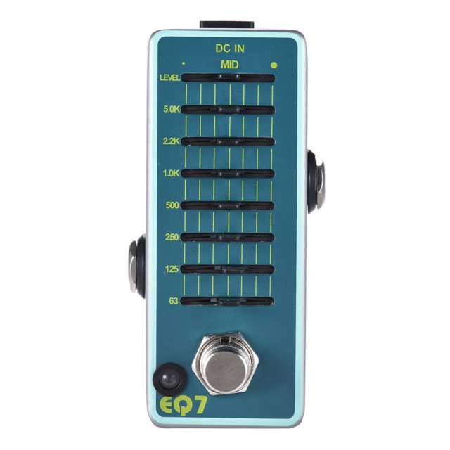 ENO EX EQ7 Guitar Equalizer Effect Pedal 7-Band EQ Full Metal Shell True Bypass