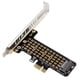 thumbnail image 1 of Tarjeta convertidora M.2 NVME a PCIe4.0 X1 para M Key M.2 NVME SSD 2230/2242/2260/2280, 1 of 5